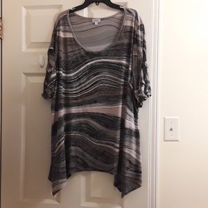 Cage sleeve top